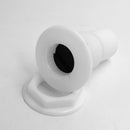 Marine Boat Plastic Thru-Hull Bilge Pump Plumbing Fitting for 2 Inch Hose
