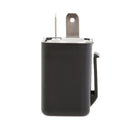 2-Pin 12V Motorcycle LED Turn Signal Flasher Relay Speed Adjustable Indicator Black