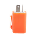 2-Pin 12V Motorcycle LED Turn Signal Flasher Relay Speed Adjustable Indicator Orange