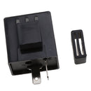 DC6-12V 2 Pin Motorcycle Turn Signal Light Indicator Flasher LED Blinker Relay Beeper