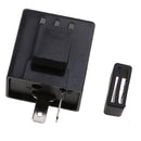 DC6-12V 2 Pin Motorcycle Turn Signal Light Indicator Flasher LED Blinker Relay Beeper