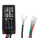 Flash Strobe Controller GS-100A Car Flasher Module 12V Flash Module Controller Box for LED Brake Tail Stop Lights