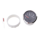 12V/24V Oil Pressure Meter Gauge Fit for Motorcycle Boat Car Marine - 52mm