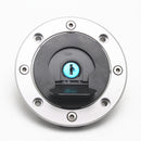 4.53" Metal Silver Gas Fuel Tank Cap Cover for GSF1200 01-04 GSXR 1000 01-02