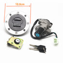 4.53" Metal Silver Gas Fuel Tank Cap Cover for GSF1200 01-04 GSXR 1000 01-02
