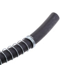 100cm 8mm Dia Rubber Double Braided Oil Fuel Gas Line Hose
