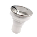 Marine/Boat Thru Hull Plumbing Fitting for 3/4'' Hose w/ Stainless Steel Cap