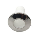 Marine/Boat Thru Hull Plumbing Fitting for 3/4'' Hose w/ Stainless Steel Cap