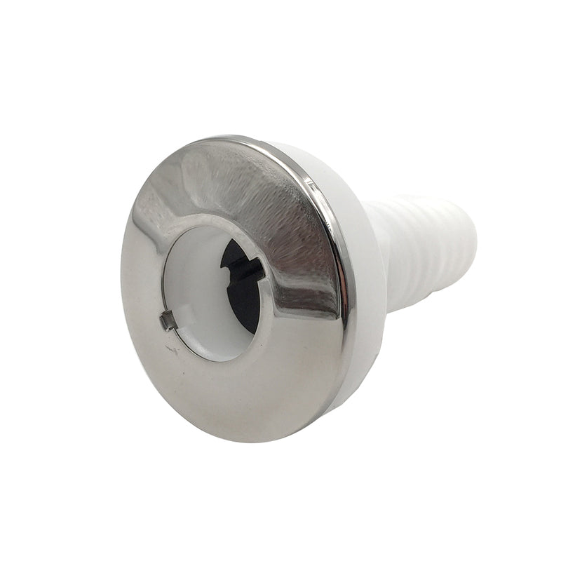 1'' Nylon Thru Hull Fitting With Stainless Steel Covered - Through Hull