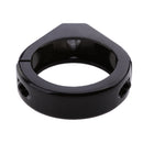 Pair Turn Signal Mount Bracket 49mm Fork Relocation Clamps For Harley Black