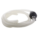 10mm Marine Outboard Motor Fuel Gas Hose Line Assembly with Primer Bulb White