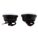 Pair 4" 30W Auxiliary Passing Light Spot Fog Lamp For Harley Motorcycle