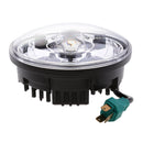 Clear 5.75" Motorcycle Projector LED Bulb Headlight Lamp DRL For Harley XL