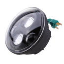 Black 5.75" Motorcycle Projector LED Bulb Headlight Lamp DRL For Harley XL