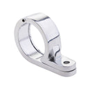 Pair Chrome Motorcycle Motorbike 1 1/4" 32mm Handlebars Mounts Clamp for Harley