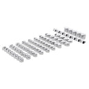 Chrome Bolts Toppers Caps Kit For 1991-2012 Harley Dyna Glide Twin Cam