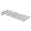 Chrome Bolts Toppers Caps Kit For 1991-2012 Harley Dyna Glide Twin Cam