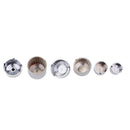 Chrome Bolts Toppers Caps Kit For 1991-2012 Harley Dyna Glide Twin Cam