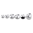 Chrome Bolts Toppers Caps Kit For 1991-2012 Harley Dyna Glide Twin Cam
