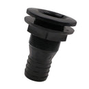 Nylon Plastic Barbed Standard Length 1.5" Straight Thru-Hull Connector