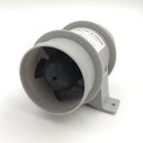 Marine 3" In-Line Bilge Turbo Blower 12 Volt Water Resistant White Suit Boat