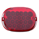 Red Lens Tail Brake LED Integrated Taillight Light Lamp for Harley