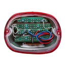 Red Lens Tail Brake LED Integrated Taillight Light Lamp for Harley