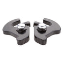 Black Locking Rotary Docking Latches For Harley Sissy Bar And Luggage Rack