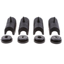 Rubber Saddle Bags Saddlebag Grommets & Support Cushion for Harley Touring