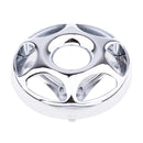 Round Horn Cover Kit Chrome For Yamaha V-Star Vstar 650 1100 Classic Silver