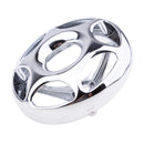Round Horn Cover Kit Chrome For Yamaha V-Star Vstar 650 1100 Classic Silver