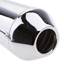 Motorcycle Slip on Shorty Exhaust Muffler Silencer System Pipe Universal
