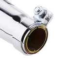Motorcycle Slip on Shorty Exhaust Muffler Silencer System Pipe Universal