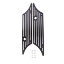 2 Pieces Hard Saddlebag Latch Cover For Harley Street Glide FLHX FL 93-13