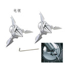 3.66 Inch Chrome Spun Spinning Front Axle Cap Nut Cover for Harley 2002-2017