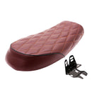 Vintage Cafe Racer Seat Retro Saddle For Honda CB350 CB400 CB500 CB550 CB750 Brown