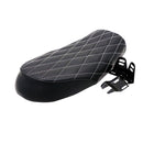 Motorcycle Vintage Cafe Racer Seat Retro Saddle For Honda Retro Racer Black