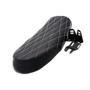 Motorcycle Vintage Cafe Racer Seat Retro Saddle For Honda Retro Racer Black