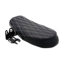Motorcycle Vintage Cafe Racer Seat Retro Saddle For Honda Retro Racer Black