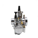 Motorcycle Carburetor 28mm Racing Flat Side for PWK Carb with Power Jet