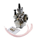 Motorcycle Carburetor 28mm Racing Flat Side for PWK Carb with Power Jet