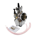Motorcycle Carburetor 32mm Racing Flat Side for PWK Carb with Power Jet