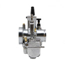 Motorcycle Carburetor 32mm Racing Flat Side for PWK Carb with Power Jet