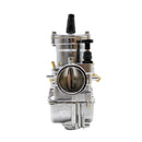Motorcycle Carburetor 34mm Racing Flat Side for PWK Carb with Power Jet