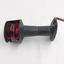 Marine Boat 12V LED Dual Color Bow Navigation Light Red Green Lenses