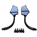 2 Pieces Universal for Motorcycle Rearview Rear View Side Mirrors
