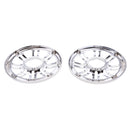 Chrome Rear Speaker Cover Grill for Harley Touring 1997-2013