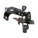 Motorcycle Adjustable License Number Plate Frame Holder Bracket with LED Light for Yamaha Honda Suzuki Kawasaki KTM