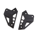 CNC Foot Rest Footpegs Heel Plates Guards For Kawasaki Z900 2017 Street Bike