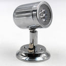 LED Interior Reading Swivel Bunk Light 12V Caravan Boat Polished Stainless
